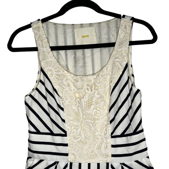 ANTHROPOLOGIE Maeve Chessia striped dress size 4 - Picture 9 of 16